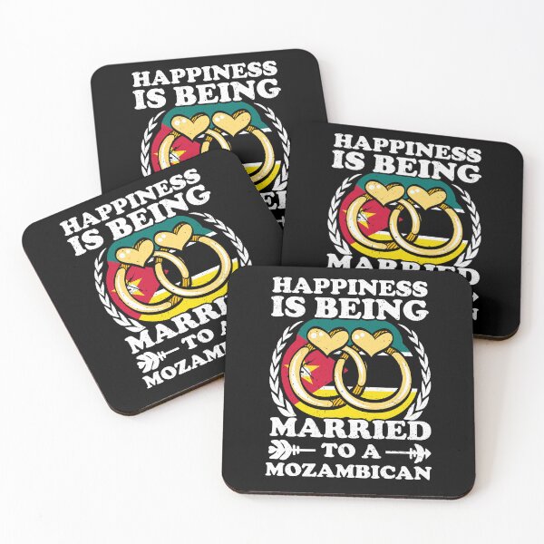 Item preview, Happiness Is Being Married To A Mozambican  designed and sold by GabbyKash.