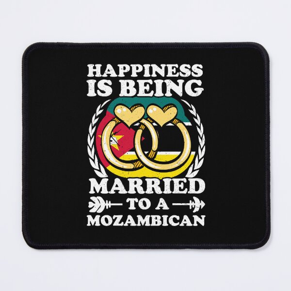 Item preview, Happiness Is Being Married To A Mozambican designed and sold by GabbyKash.