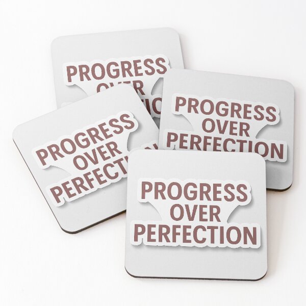 Item preview, Progress Over Perfection designed and sold by mbmstores.