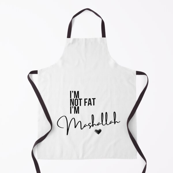 Item preview, I'm Not Fat - I'm Mashallah designed and sold by KulshiApparels.