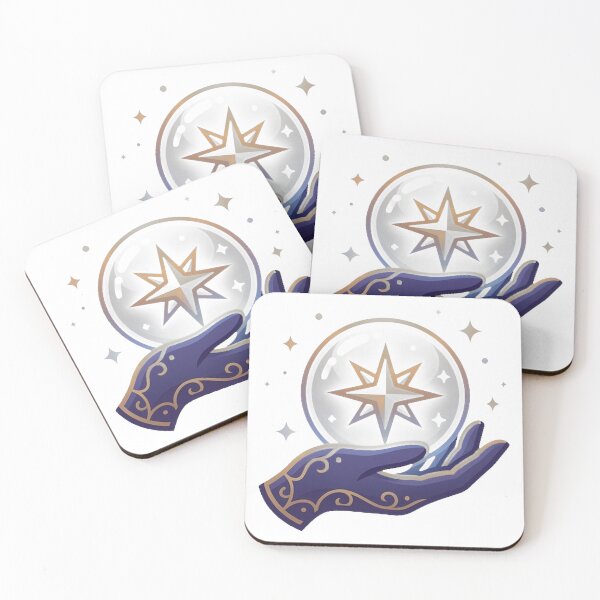 Item preview, Occult Hand Star Orb Emblem designed and sold by IllumeInk.