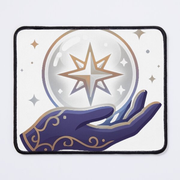 Item preview, Occult Hand Star Orb Emblem designed and sold by IllumeInk.