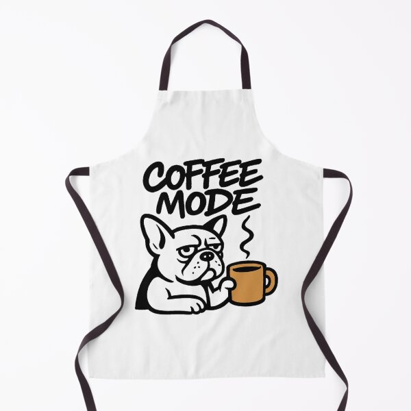 Item preview, Coffee Mode Dog Logo Design designed and sold by OwnYourMood.