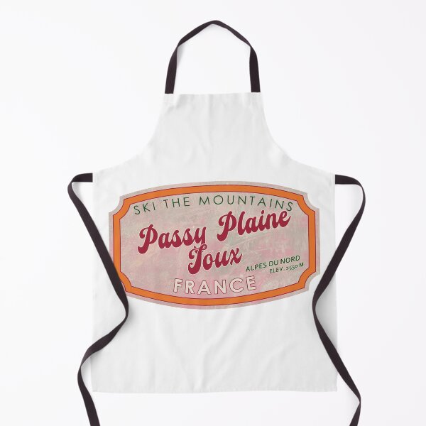 Item preview, Passy Plaine-Joux, France, Alpes du Nord, Ski, textured skiing badge designed and sold by Wanderful-roads.