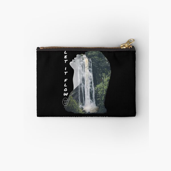 Item preview, Let It Flow Waterfall Double Exposure Art designed and sold by Nobody Shadow Art.