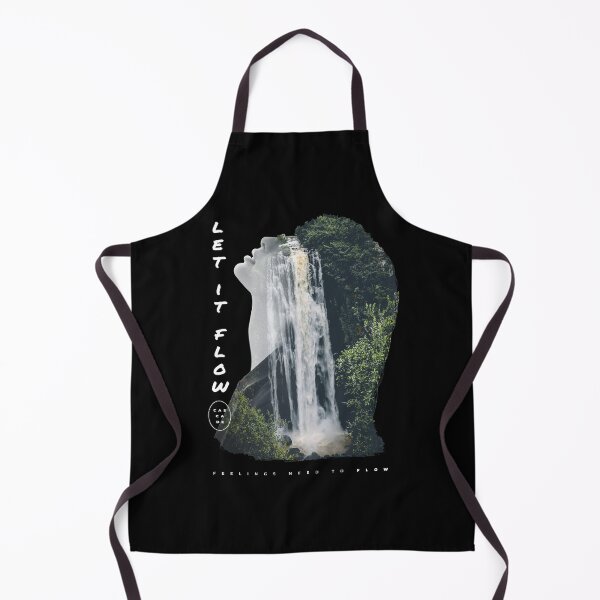 Item preview, Let It Flow Waterfall Double Exposure Art designed and sold by Nobody Shadow Art.