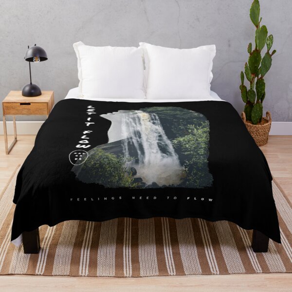 Item preview, Let It Flow Waterfall Double Exposure Art designed and sold by Nobody Shadow Art.