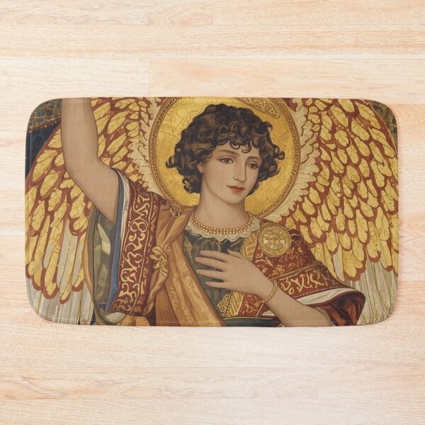 Item preview, Saint Michael - Klimt inspired designed and sold by tipitoes.