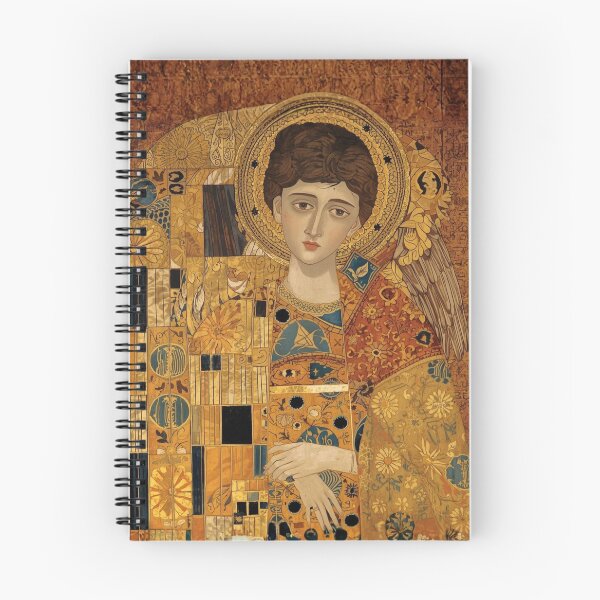 Item preview, Saint Michael - Klimt inspired designed and sold by tipitoes.
