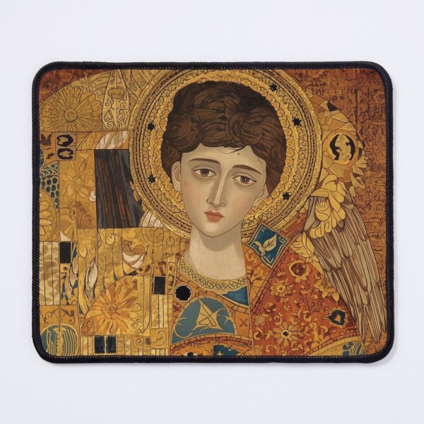 Item preview, Saint Michael - Klimt inspired designed and sold by tipitoes.