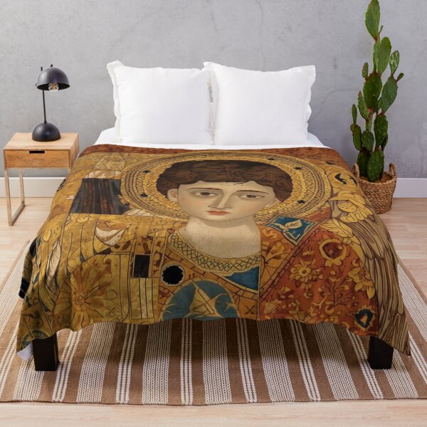 Item preview, Saint Michael - Klimt inspired designed and sold by tipitoes.