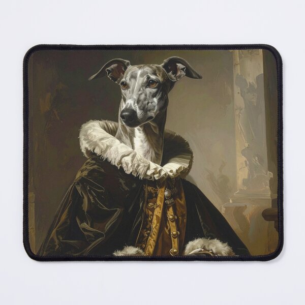 Item preview, Aristocratic Greyhound Royal Oil Painting designed and sold by Rutvain.