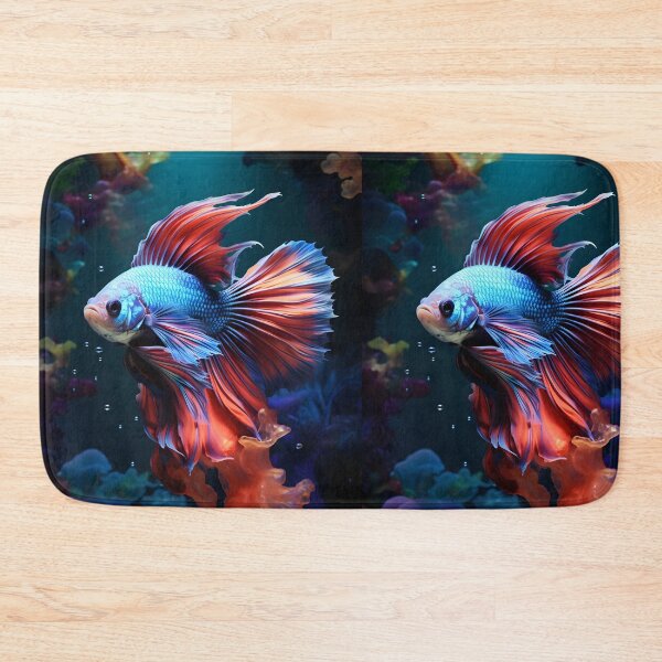 Item preview, "Magic Betta Fish - Vibrant Aquatic Art" designed and sold by Hipatye26.