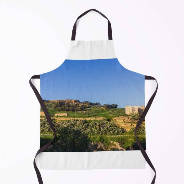 Item preview, Sunny Rural Village Landscape With Stone Buildings And Terraced Fields designed and sold by Nmallia.