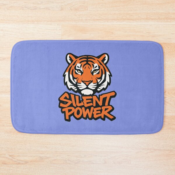 Item preview, Silent Power Tiger Quote Design designed and sold by OwnYourMood.