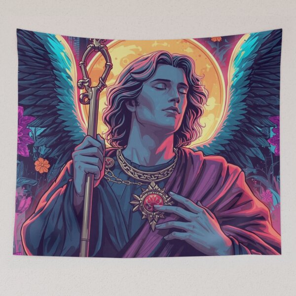 Item preview, St Michael the angel designed and sold by tipitoes.