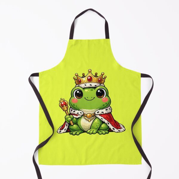 Item preview, King frog with golden scepter designed and sold by FroggyOnly.