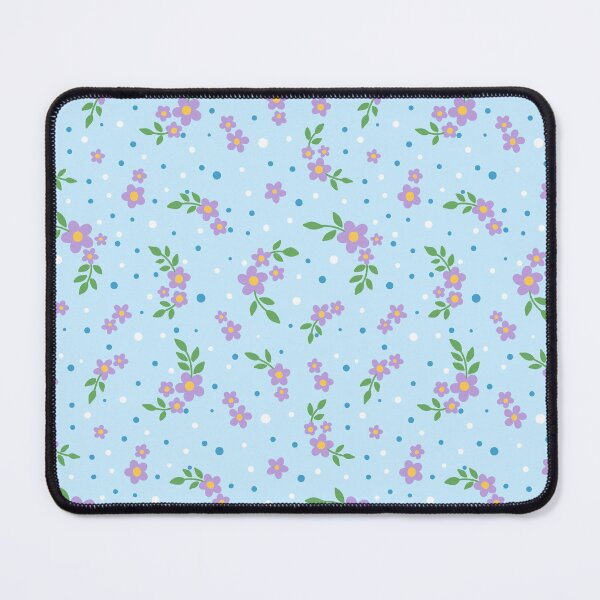 Item preview, Pastel Floral & Polka Dot Seamless Pattern designed and sold by SmallDart Creations.