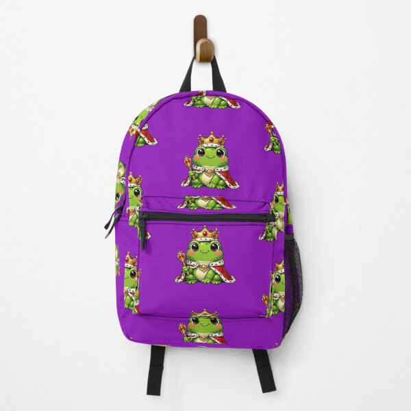 Item preview, King frog with golden scepter designed and sold by FroggyOnly.