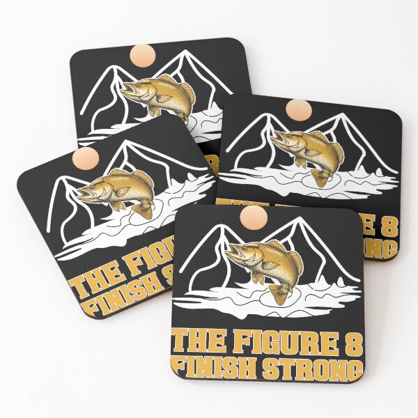 Item preview, Musky Fishing Figure 8 Finish Strong Quote designed and sold by Stag Prime Shop.