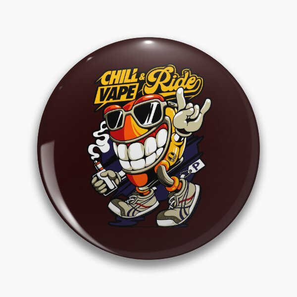 Item preview, Retro Vaping Mascot Peace Sign Cartoon Sticker designed and sold by zbigniewcz.