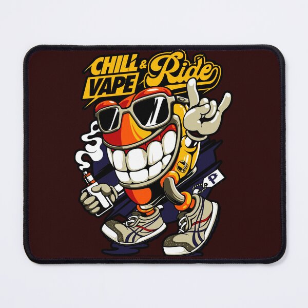 Item preview, Retro Vaping Mascot Peace Sign Cartoon Sticker designed and sold by zbigniewcz.