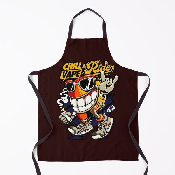 Item preview, Retro Vaping Mascot Peace Sign Cartoon Sticker designed and sold by zbigniewcz.