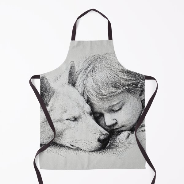 Item preview, Child and Dog Sleeping Peacefully designed and sold by lautir.