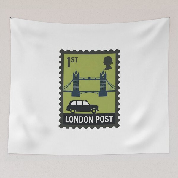 Item preview, London postage stamp designed and sold by ManikRaja.