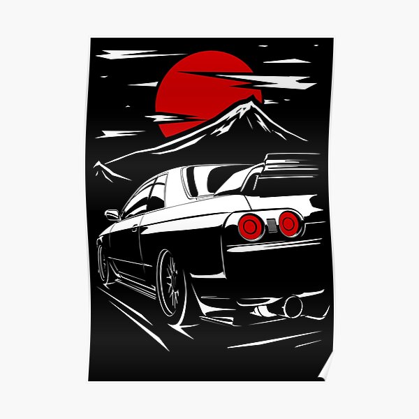 Nissan Skyline GTR 32 | Haruna Poster