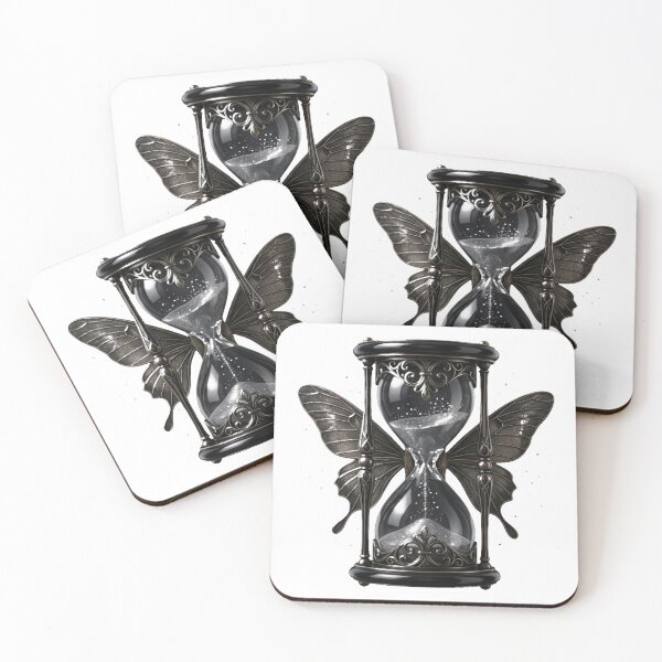 Item preview, Obsidian Hourglass Moth Crest designed and sold by IllumeInk.