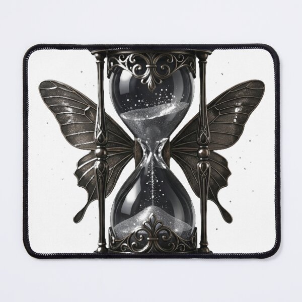 Item preview, Obsidian Hourglass Moth Crest designed and sold by IllumeInk.