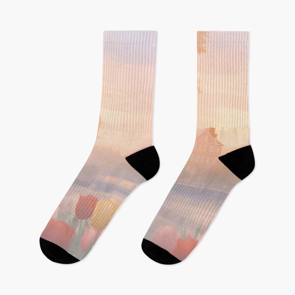 Item preview, Amsterdam Tulips & Canals — Minimal Calm Art designed and sold by Minimal Calm.