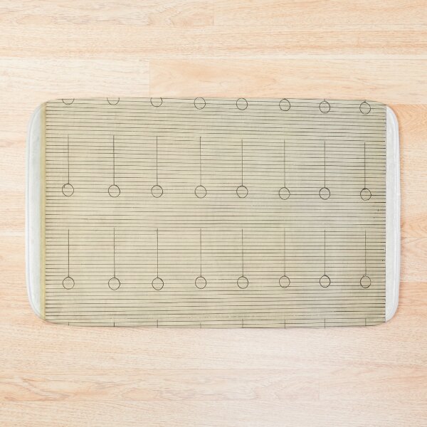 Item preview, Drops  1961  - Agnes Martin  designed and sold by nebelimr.
