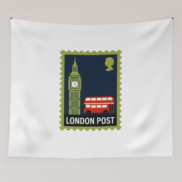 Item preview, London postage stamp designed and sold by ManikRaja.