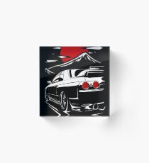 Bloque acrílico Nissan Skyline GTR 32 | Haruna