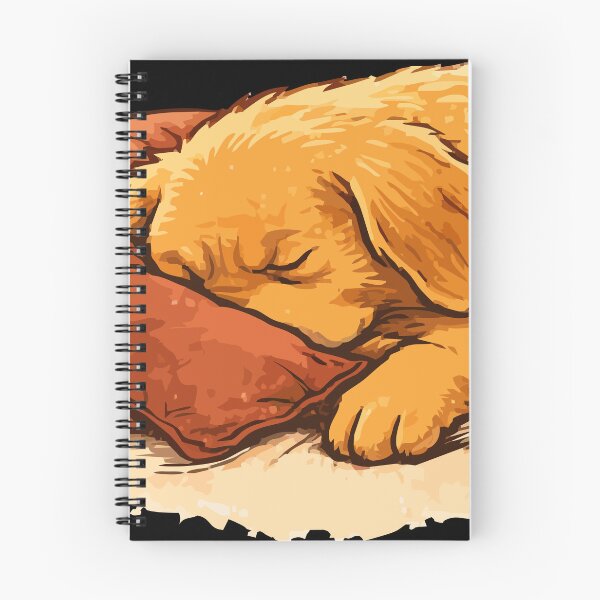 Item preview, Golden Retriver Faceplant – Tired Fluffy Dog Mood designed and sold by OneMoments.
