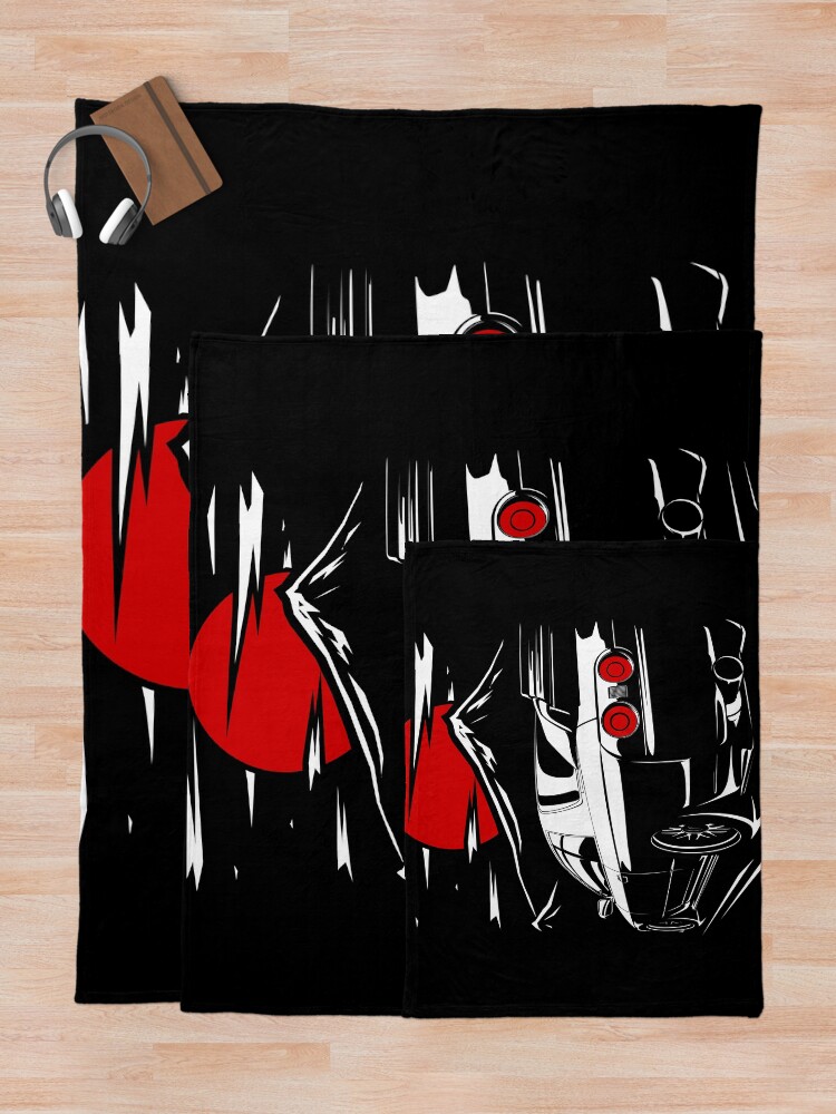 Alternate view of Nissan Skyline GTR 32 | Haruna Throw Blanket