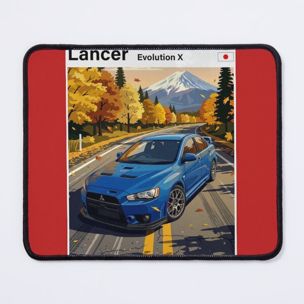 Item preview, Mitsubishi Evo 10 poster designed and sold by TheMitsuGuy.