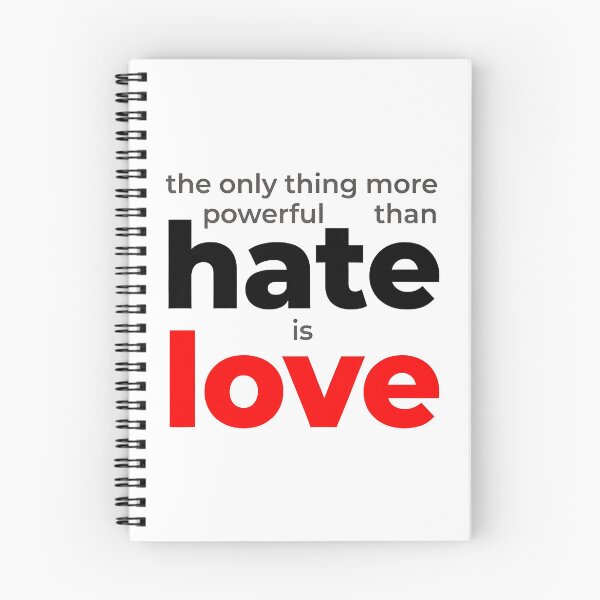 Item preview, The Only Thing More Powerful Than Hate Is Love designed and sold by Uglyandcute.