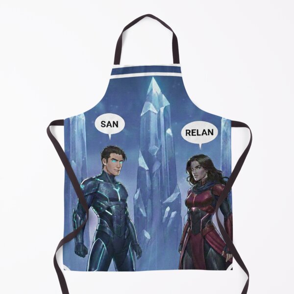 Item preview, The First Encounter: Relan and San | Interdimensional Sci-Fi Concept Art designed and sold by RS-Globalist-.