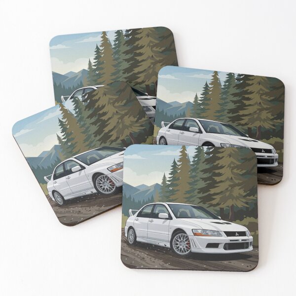Item preview, Mitsubishi Evo 7 poster designed and sold by TheMitsuGuy.