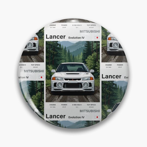 Item preview, Mitsubishi Evo 4 poster designed and sold by TheMitsuGuy.