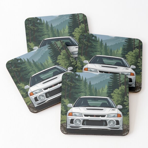 Item preview, Mitsubishi Evo 4 poster designed and sold by TheMitsuGuy.