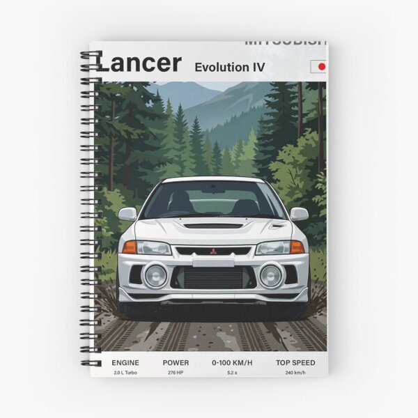 Item preview, Mitsubishi Evo 4 poster designed and sold by TheMitsuGuy.