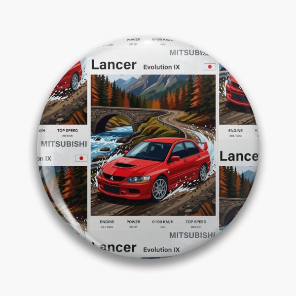 Item preview, Mitsubishi Evo 9 poster designed and sold by TheMitsuGuy.