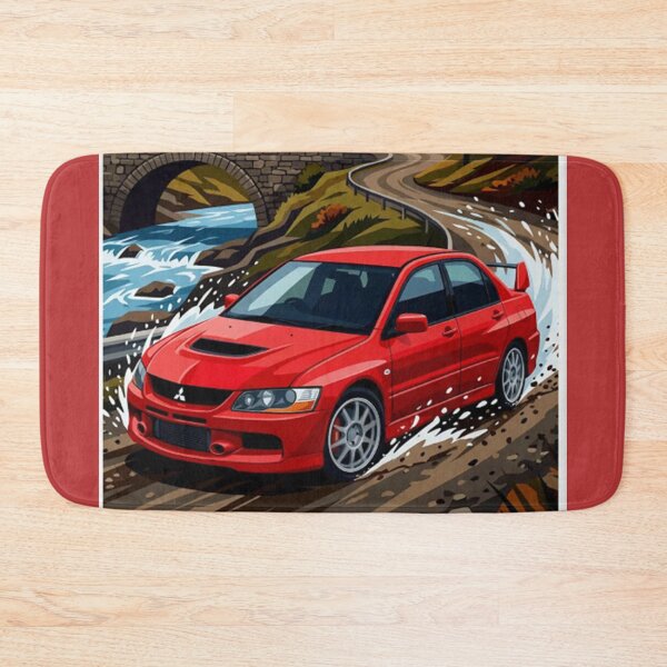 Item preview, Mitsubishi Evo 9 poster designed and sold by TheMitsuGuy.