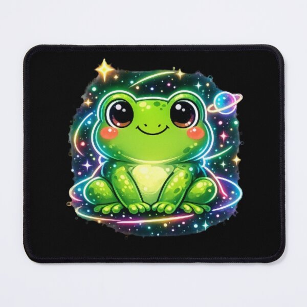 Item preview, Futuristic neon frog designed and sold by FroggyOnly.