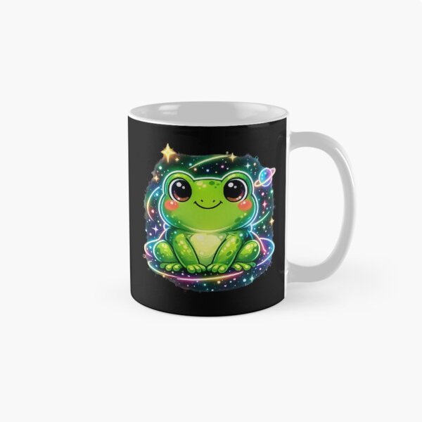Item preview, Futuristic neon frog designed and sold by FroggyOnly.