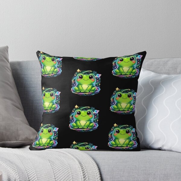 Item preview, Futuristic neon frog designed and sold by FroggyOnly.